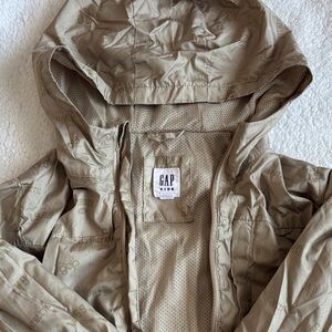 GAP Kids Tan Hooded Jacket